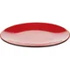Тарелка «Кармин» мелкая керамика D=27см красный,черный, изображение 2