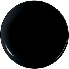 Pizza dish “Evolution Black” glass D=320,H=24mm black