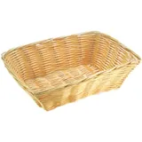 Корзина для хлеба плетеная полиротанг ,H=70,L=215,B=155мм св. дерево