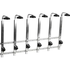 Струбцина для бутылок «Бонзер» (для 6 шт.) сталь нерж. ,H=31,5,B=51см серебрист.