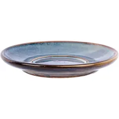 Блюдце «Ирис» фарфор D=150/67,H=25мм голуб., изображение 2