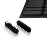 Форма для выпечки «Эклер» [28 ячеек] силикон ,L=59,5,B=39,5см черный