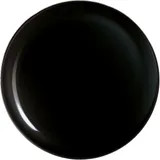 Тарелка «Эволюшн Блэк» мелкая стекло D=270,H=18мм черный