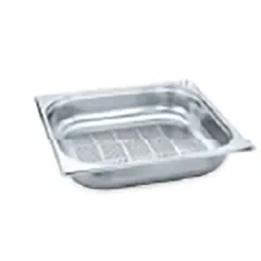 Гастроемкость GN 1/2 перфорированная сталь нерж. ,H=20см