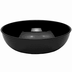 Bowl polycarbonate 0.564l D=15.2cm black