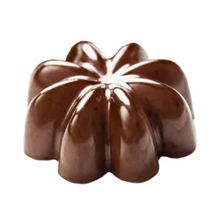 Форма для шоколада «Звезда» [15 ячеек] пластик ,H=26,L=275,B=175мм прозр., изображение 4