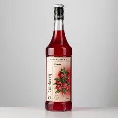 Сироп «Клюква» Pinch&Drop стекло 1л D=85,H=330мм красный, изображение 3