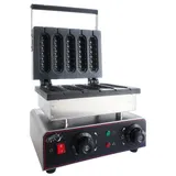 Аппарат для корн-догов CP-CD05 сталь нерж.,чугун ,H=25,L=34,B=33,5см 1,55Квт серебрист.,черный