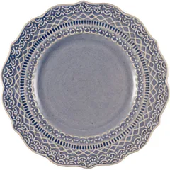 “Skalistos” pie plate  ceramics  D=15, H=2cm  blue.