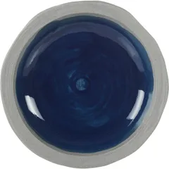 Deep plate “Nau” ceramics 350ml D=210,H=38mm blue