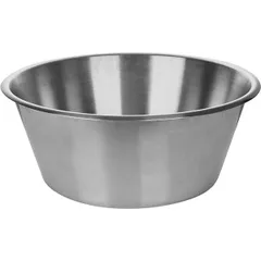 Bowl stainless steel 19l D=43,H=19cm metal.