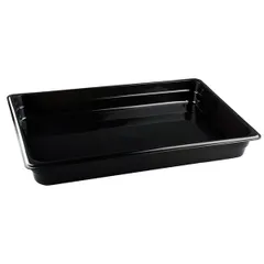 Gastronorm container (1/1) without lid  polyprop.  9 l , H=65, L=530, B=325mm  black