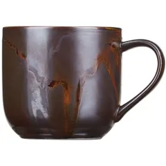 Чашка чайная «Мак» фарфор 350мл D=9/6,H=8см медный, изображение 2