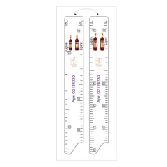 Bar line “Ligare” 0.5, 0.7, 1 l  plastic , L=28, B=2cm  white