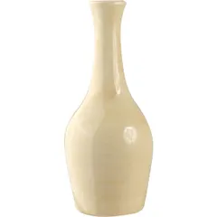 Flower vase “Hani”  porcelain  D=45, H=145, B=45mm  beige.