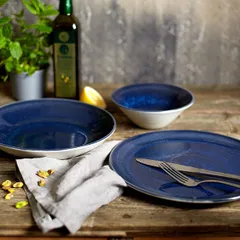 Тарелка пирожковая «Везувиус Ляпис» фарфор D=152,H=12мм синий, изображение 3