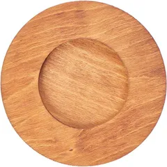 Подставка для котелка 4010239 дерево D=175,H=20мм коричнев.