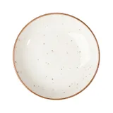 Тарелка глубокая «Париж» фарфор 0,5л D=20см белый,коричнев., Объем по данным поставщика (мл): 500