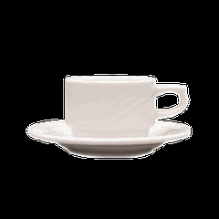 Чашка кофейная «Аркадия» фарфор 80мл D=60,H=45,B=90мм белый