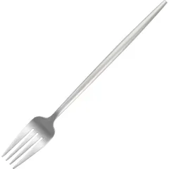 Table fork “Steel Silver Matt”  stainless steel , L=220, B=27mm  silver.