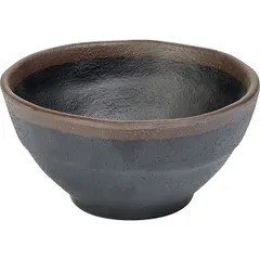 Salad bowl plastic 200ml D=110,H=55mm black,brown.