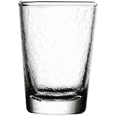 Highball “Crackle” glass 250ml D=79,H=110mm clear.