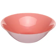 Salad bowl “Pink City” glass D=16cm pink.