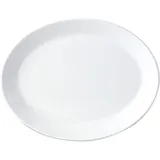 Dish “Simplicity” oval  porcelain ,H=27,L=340,B=270mm white