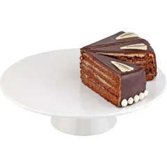 Подставка для торта пластик D=31,H=8см белый, изображение 3