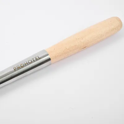 Лопатка кухонная с деревянной ручкой сталь нерж.,дерево ,L=45/10,B=10,8см, изображение 3