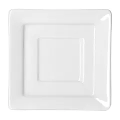 Блюдце «Кунстверк» квадратное фарфор ,L=10,2,B=10,2см белый