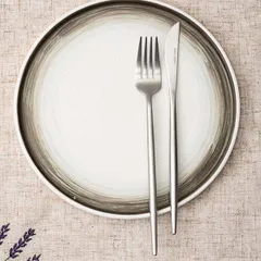 Нож столовый «Стил Сильвер Мэтт» сталь нерж. ,L=223,B=15мм серебрист., изображение 2