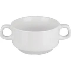 Broth cup “Collage”  porcelain  300ml  D=10cm  white