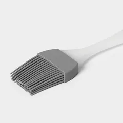 Кисть кондитерская «Фобос» (до +250 °C) силикон,пластик ,L=20,B=4см серый, изображение 2