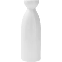 Sake bottle “Kunstwerk” porcelain 220ml D=6,H=17cm white