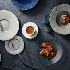 Блюдце «Виллоу» фарфор D=153/47мм белый, изображение 3