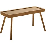 Подставка фуршетная для подачи на ножках дерево,орех ,H=17,L=36,B=13см