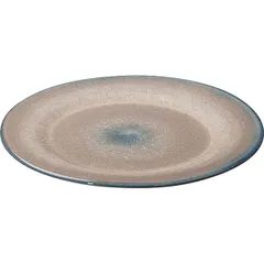 Тарелка «Пати» фарфор D=26см серый,синий, изображение 2