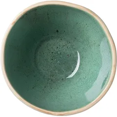 Салатник «Эрбосо Реативо» фарфор 0,6л D=15см бирюз.,бежев., изображение 2