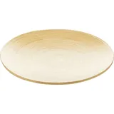 Блюдо для подачи для фруктов и выпечки бамбук D=35,H=5см св. дерево