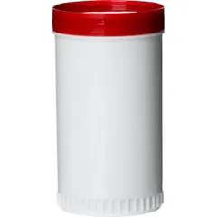 Емкость для сока «Пробар» с крышкой полипроп. 1л D=90,H=165мм белый,в ассорт.