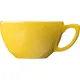 Чашка кофейная «Пур-Амор» фарфор 300мл D=110/60,H=65,L=140мм желт.,белый, изображение 10