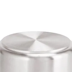 Кастрюля без крышки (индукция) сталь нерж. 3,1л D=20,H=10см металлич., изображение 3