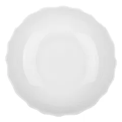 Тарелка глубокая «Эйфория» фарфор 0,75л D=20см белый, Цвет: Белый, Диаметр (мм): 200