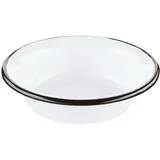 Салатник без рисунка эмалированный 400мл D=155,H=40мм белый