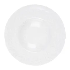 Тарелка для пасты «Фрост» фарфор 220мл D=26,H=5см белый