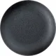 Тарелка «Кунстверк Блэк» мелкая фарфор D=18,H=2см черный