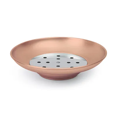 Блюдо для морепродуктов «Купер» медь D=24,H=6см медный