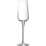 Flute glass “Sublim”  christmas glass  210 ml  D=6, H=24cm  clear.
