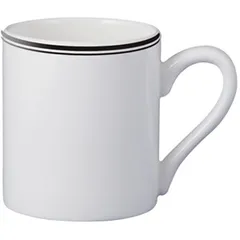 Чашка кофейная «Ричмонд» фарфор 130мл белый,черный